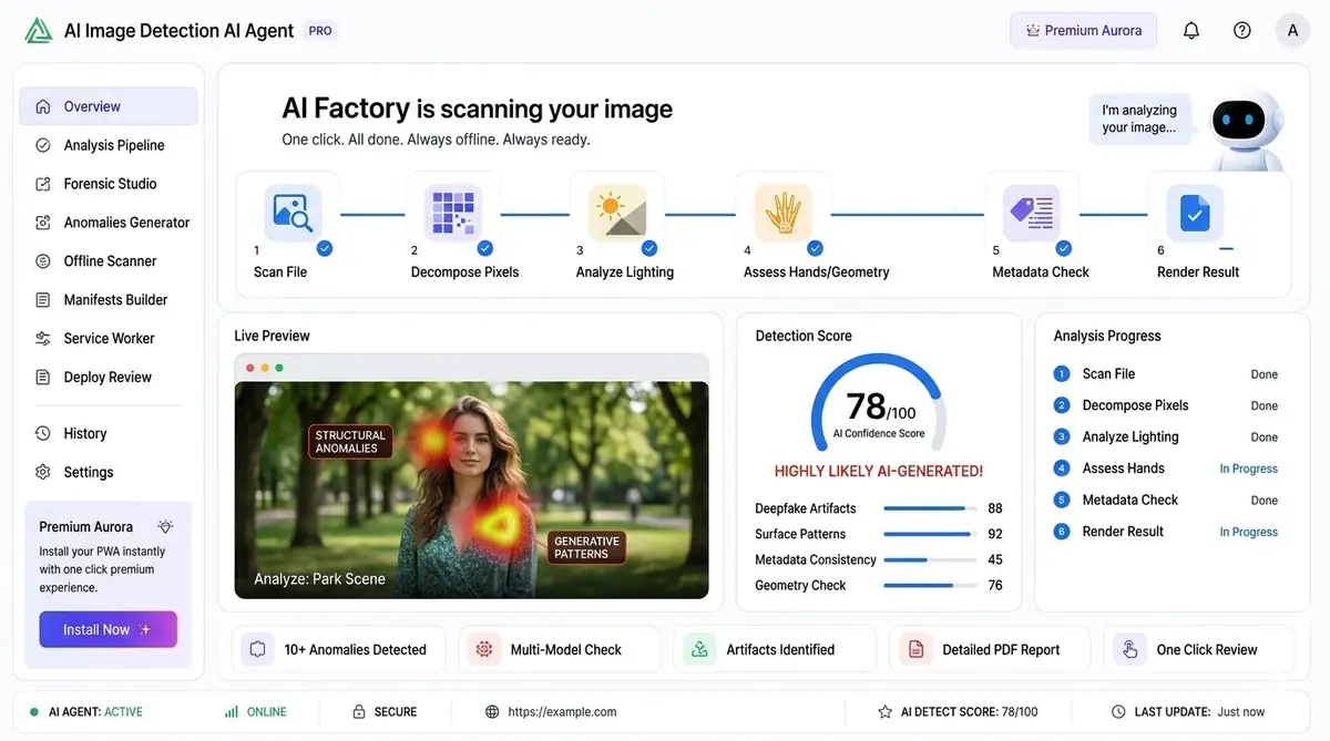 AI data compliance agent dashboard — example of the AI data compliance agent dashboard software